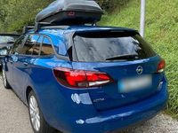 Gebraucht Opel Astra 110 PS (80 kW) 2018 Blau Kombi