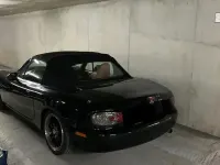 Gebraucht Mazda MX5 110 PS (80 kW) 2001 Schwarz Cabrio