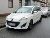 Gebraucht Mazda 5 116 PS (85 kW) 2011 Weiß Van / Kleinbus