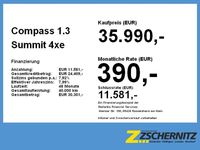 Gebraucht Jeep Compass Summit 179 PS (131 kW) 2025 Black clear coat SUV
