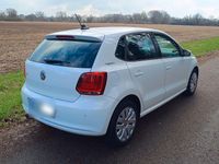 Gebraucht VW Polo Team 86 PS (63 kW) 2010 Weiß Kleinwagen