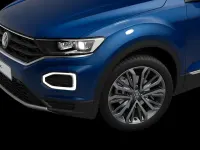 Gebraucht VW T-Roc Cabriolet Style 150 PS (110 kW) 2021 Blau Cabrio