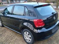 Gebraucht VW Polo Trendline 60 PS (44 kW) 2010 Schwarz Kleinwagen