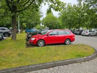 Gebraucht VW Golf V 102 PS (75 kW) 2009 Rot Kombi