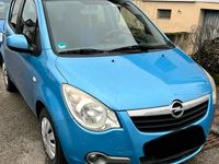 Gebraucht Opel Agila 82 PS (60 kW) 2009 Blau Kleinwagen