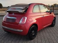 Second-hand Fiat 500C 69 CP (50 kW) 2009 Roșu Cabrio