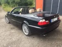 Gebraucht BMW 323 Cabriolet Sport Line 170 PS (125 kW) 2000 Schwarz Cabrio