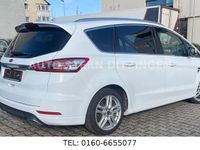 Gebraucht Ford S-MAX Titanium 190 PS (139 kW) 2019 Weiß Van / Kleinbus