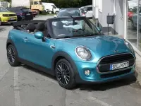 Käytetty Mini One Cabriolet 102 HP (75 kW) 2016 Sininen Avoauto