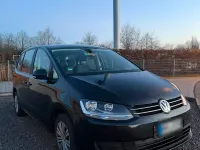 Gebraucht VW Sharan 140 PS (102 kW) 2019 Schwarz Van / Kleinbus