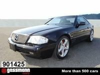 Gebraucht Mercedes SL320 224 PS (164 kW) 2000 Schwarz Cabrio