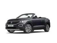 Gebraucht VW T-Roc Cabriolet Style 150 PS (110 kW) 2022 Rauchgrau (grau) Cabrio