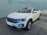 Gebraucht VW T-Roc Cabriolet Style 150 PS (110 kW) 2023 Weiß Cabrio