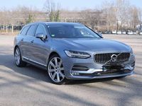 Gebraucht Volvo V90 Inscription 200 PS (147 kW) 2017 Mussel blue metallic Kombi