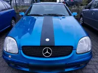 Gebraucht Mercedes SLK200 163 PS (119 kW) 2000 Blau Cabrio