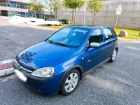 Gebraucht Opel Corsa 59 PS (43 kW) 2002 Blau Kleinwagen