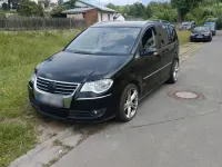 Gebraucht VW Touran 170 PS (125 kW) 2007 Schwarz Van / Kleinbus