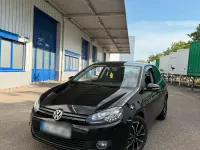 Gebraucht VW Golf VI 80 PS (58 kW) 2009 Schwarz Kleinwagen