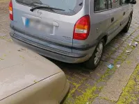 Gebraucht Opel Zafira 100 PS (73 kW) 2001 Silber Van / Kleinbus