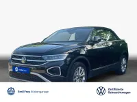 Gebraucht VW T-Roc Cabriolet Style 116 PS (85 kW) 2025 Schwarz Cabrio