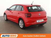 Gebraucht VW Polo Highline 116 PS (85 kW) 2018 Rot Kleinwagen
