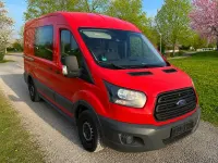 Używany Ford Transit 131 KM (96 kW) 2017 Czerwony Minivan