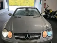 Gebraucht Mercedes SL55 AMG AMG 500 PS (367 kW) 2004 Silber Cabrio