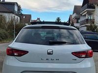 Usata Seat Leon 110 CV (80 kW) 2016 Bianco Berlina