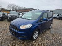 Gebraucht Ford Tourneo Courier Titanium 101 PS (74 kW) 2014 Blau Van / Kleinbus