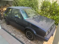 Gebraucht VW Golf Cabriolet 98 PS (72 kW) 1990 Blau Cabrio