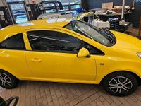 Gebraucht Opel Corsa 80 PS (58 kW) 2008 Gelb Kleinwagen