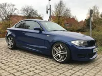 Usata BMW 123 Performance 204 CV (150 kW) 2008 Blu Utilitaria