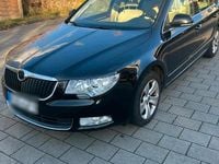 Gebraucht Skoda Superb 160 PS (117 kW) 2010 Schwarz Limousine