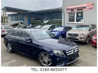 Gebraucht Mercedes E220 AMG line 163 PS (119 kW) 2018 Blau Kombi