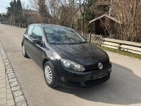 Gebraucht VW Golf VI Trendline 80 PS (58 kW) 2010 Schwarz Kleinwagen
