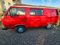 Gebraucht VW T3 60 PS (44 kW) 1989 Rot Van