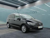 Gebraucht VW Touran Highline 150 PS (110 kW) 2024 Schwarz Van / Kleinbus
