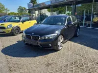 Gebraucht BMW 116 M Sport 109 PS (80 kW) 2017 Schwarz ii/bonnet fluid black Kleinwagen