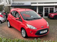 Gebraucht Ford Ka Titanium 69 PS (50 kW) 2009 Sunriserot Kleinwagen
