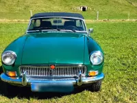 Käytetty MG B 95 HP (69 kW) 1976 Vihreä Avoauto