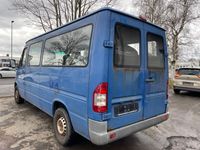 gebraucht Mercedes Sprinter 208 CDI Flach&Lang 8Sitzer Klima STHZ