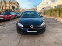 Gebraucht VW Golf VI 80 PS (58 kW) 2009 Schwarz Kleinwagen