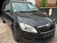 Gebraucht Skoda Roomster 86 PS (63 kW) 2010 Schwarz Van / Kleinbus