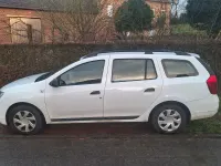 Gebraucht Dacia Logan MCV Acces 73 PS (53 kW) 2018 Weiß Kombi