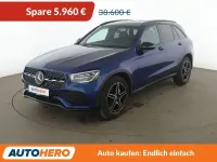 Gebraucht Mercedes GLC200 AMG line 163 PS (119 kW) 2019 Blau SUV