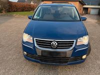 Gebraucht VW Touran 170 PS (125 kW) 2008 Blau Van / Kleinbus