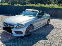 Gebraucht Mercedes C220 AMG line 170 PS (125 kW) 2017 Silber Cabrio