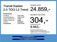 Gebraucht Ford Transit Trend 131 PS (96 kW) 2023 Frostweiß Van