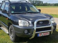 Gebraucht Hyundai Santa Fe GLS 145 PS (106 kW) 2002 Ebony black+cool gra SUV
