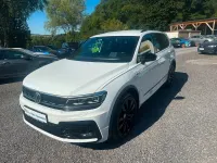 Gebraucht VW Tiguan Allspace Highline 200 PS (147 kW) 2021 Weiß SUV